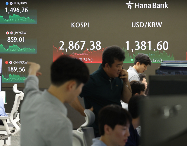 日 닛케이 또 사상 최고친데…코스피 이틀째 2860선 보합 [마감 시황]