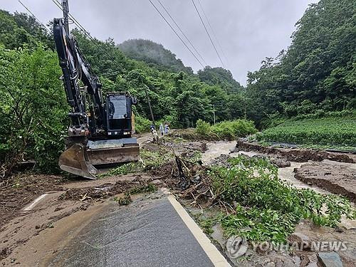 밤사이 국지성 호우 이어진 대구‧경북 피해 속출