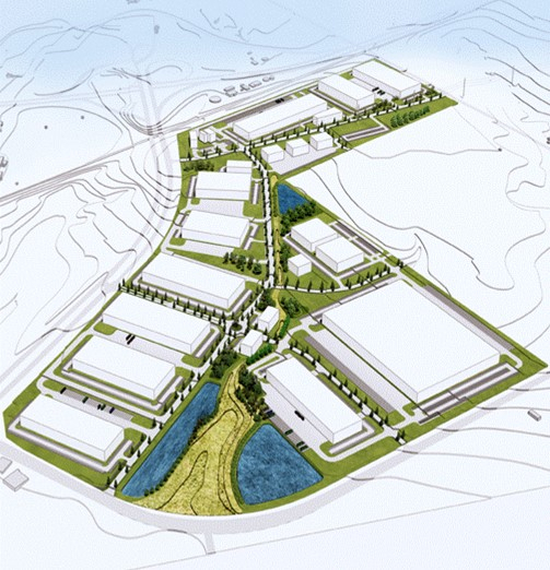 '그래디언트 테크놀로지 파크(Gradiant Technology Park)' 조감도. 사진제공=IMA