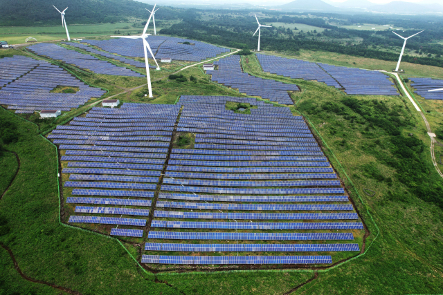 BEP가 보유·운영 중인 13.5MW 규모의 태양광 발전소(제주도 서귀포시 표선면 소재). 사진제공=브라이트에너지파트너스