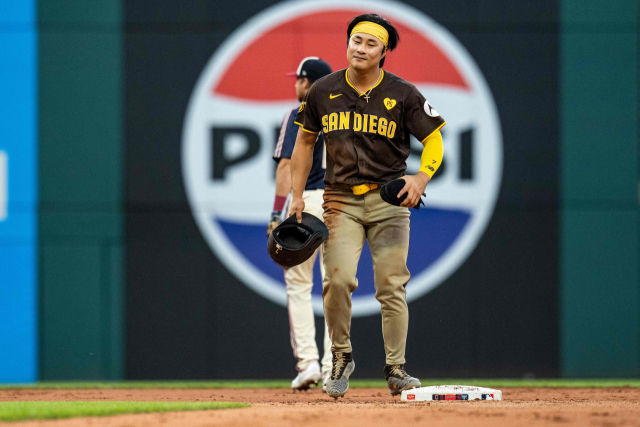 김하성, MLB 후반기 첫 경기서 무안타 침묵…시즌 타율 0.225