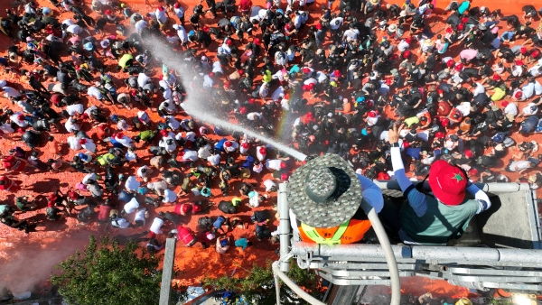 지난해 열린 화천토마토축제. 사진 제공=화천군