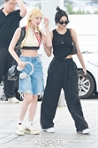 베이비몬스터 라미·치키타, 치키타의 부축 받으며 움직이는 라미 [SE★포토]