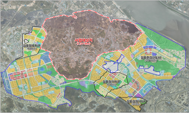 尹 정부 1호 택지 '김포한강2' 공공주택지구 지정·고시