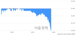 <유>NICE, 장중 신저가 기록.. 10,220→9,990(▼230)
