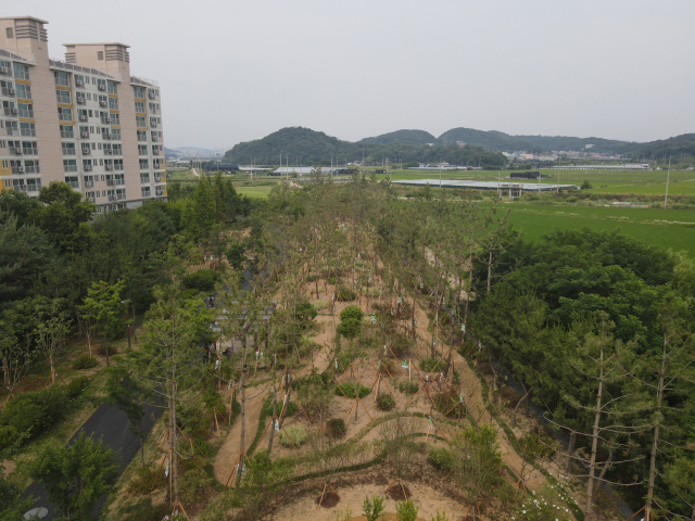 남동구, 영동고속도로변 기후 대응 도시 숲 조성