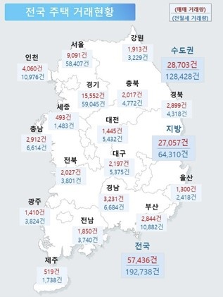 불붙은 서울 아파트 거래량…3년 7개월만 6000건대 회복