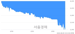 <코>이녹스, 장중 신저가 기록.. 16,310→12,450(▼3,860)
