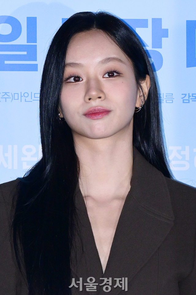 배우 이혜리가 5일 오후 서울 용산구 CGV 용산아이파크몰에서 진행된 영화 ‘빅토리’(감독 박범수) 언론배급시사회 및 기자간담회에서 포즈를 취하고 있다. 김규빈 기자 2024.08.05