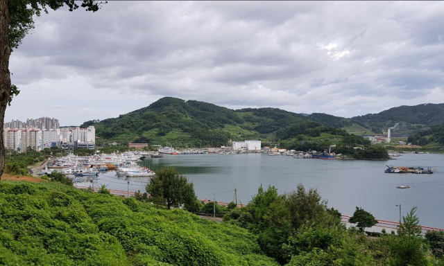 경남 통영시 북신항 전경. 사진제공=경남도