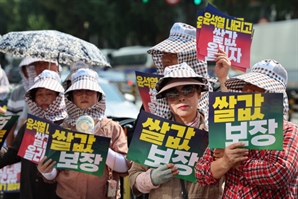 산지 쌀값 17만원대로 '뚝'…정부 "추가 매입 등 검토"