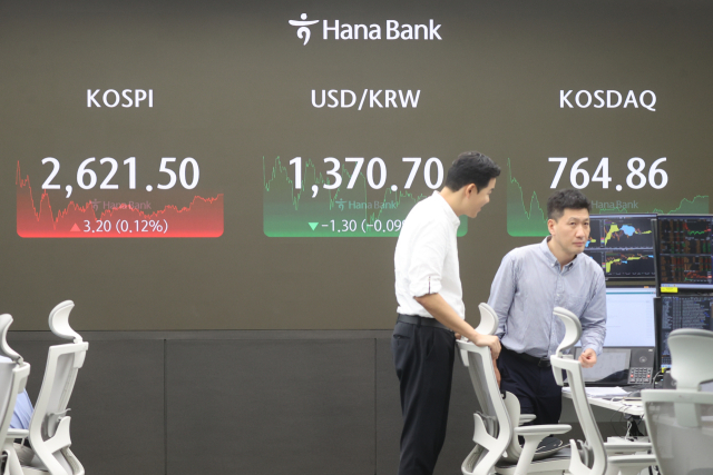 [오후 시황] 美 PPI 둔화에 코스피 0.5%↑…외국인 1090억 ‘사자’