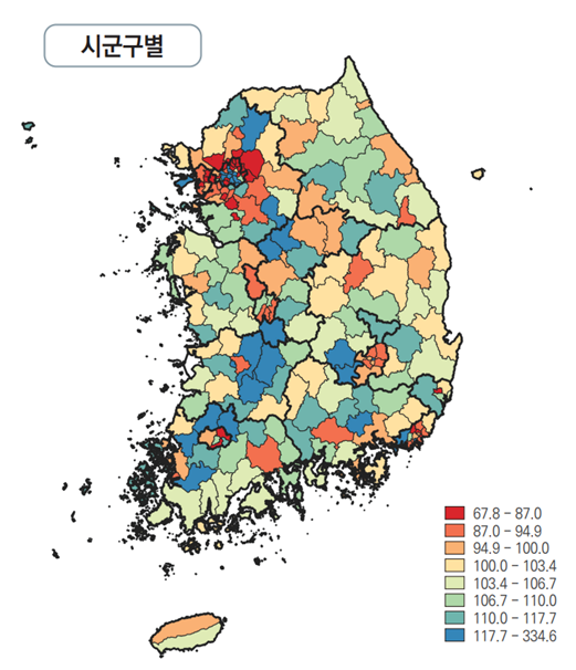 2024년 상반기 지역활동인구 비중 인포그래픽. 자료제공=통계청