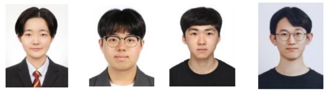 왼쪽부터 한국대표단 김규림(경기북과학고 3), 김동욱(인천과학고 3), 김민준(대구과학고 2), 김원일(창현고 3) 학생. 사진 제공=과학기술정보통신부