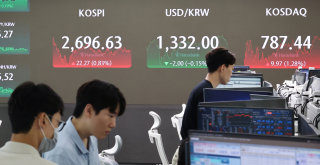 코스피 소폭 상승 전환했는데 코스닥은 1.2% 추락 [오전 시황]