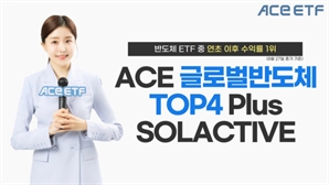 한투운용, 글로벌반도체TOP4 ETF 올해 수익률 1위