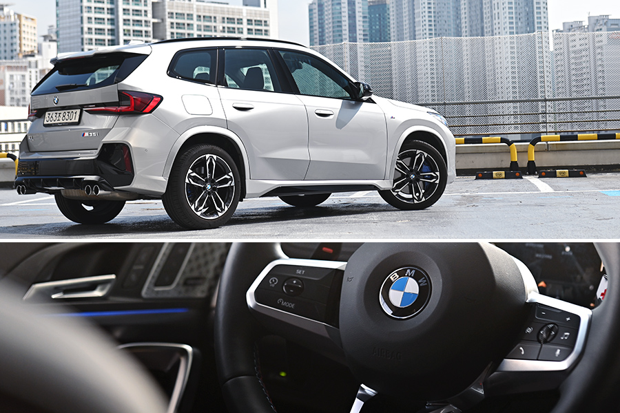 BMW X1 M35i xDrive. 김학수 기자