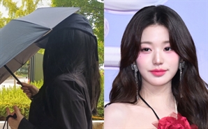 안경·마스크로 꽁꽁 싸매고…장원영 비방 '탈덕수용소' 첫 재판서 '혐의 부인'