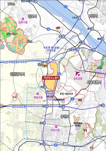 인천 계양지구 위치/자료=국토교통부