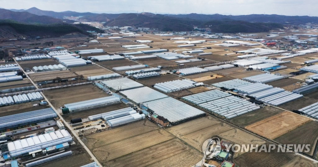 반도체 국가산업단지로 지정된 경기도 용인시 처인구 남사읍 일대/사진=연합뉴스