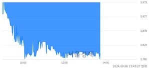 <코>대성하이텍, 장중 신저가 기록.. 3,880→3,780(▼100)