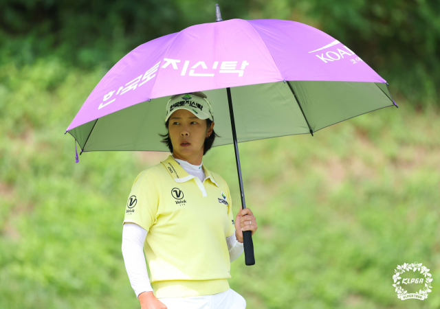 장타 랭킹 8위 박지영. 사진 제공=KLPGA