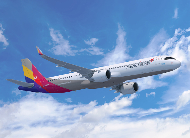 아시아나항공 A321NEO 항공기. 사진 제공=아시아나