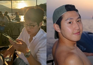 '2살 연상 두산家 박상효와 열애설' 이강인, 어깨 감싸 안고 '파리 데이트' 전격 포착