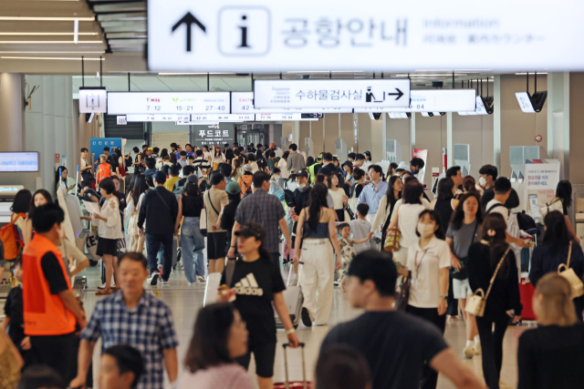 한국공항公 '추석, 공항 혼잡 예상…김포 14일, 제주 18일 가장 붐벼'