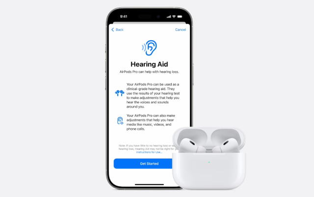 보청기 되는 애플 에어팟 프로2, 처방전도 필요 없다…美 FDA 승인 획득
