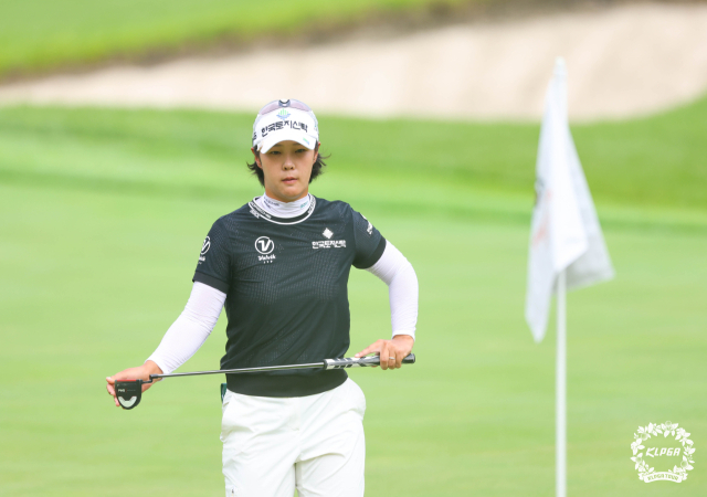 상금랭킹 1위 박지영. 사진 제공=KLPGA