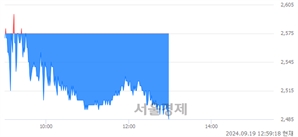 <코>아이비젼웍스, 장중 신저가 기록.. 2,490→2,485(▼5)