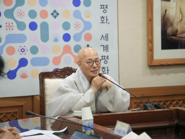 K선명상 전도사 조계종 총무원장 진우스님 "유엔에 세계명상의 날 제안할 것"