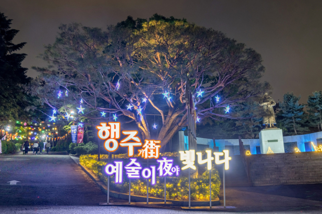 꽃과 예술·야경이 어우러진 고양시의 가을 하늘…곳곳서 축제 이어져