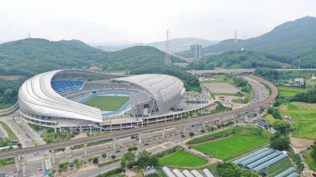 용인미르스타디움. 사진 제공 = 용인시