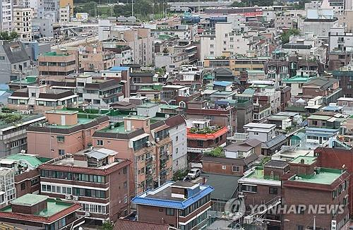 서울 한 빌라촌 전경. 사진=연합뉴스