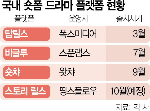 [단독] 크래프톤 자회사 띵스플로우도 가세…숏폼드라마 경쟁 심화