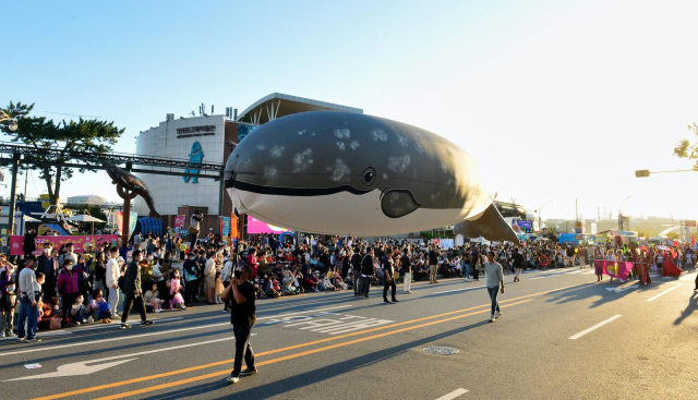 지난 2022년 울산고래축제 퍼레이드. 사진제공=울산시