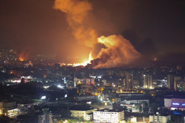 이스라엘군, 헤즈볼라 본부 공습 이어 무기고 겨냥 공습