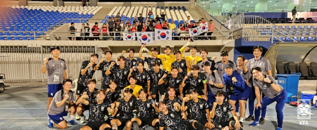 韓 U-19 대표팀, UAE 꺾고 아시안컵 본선 진출 확정