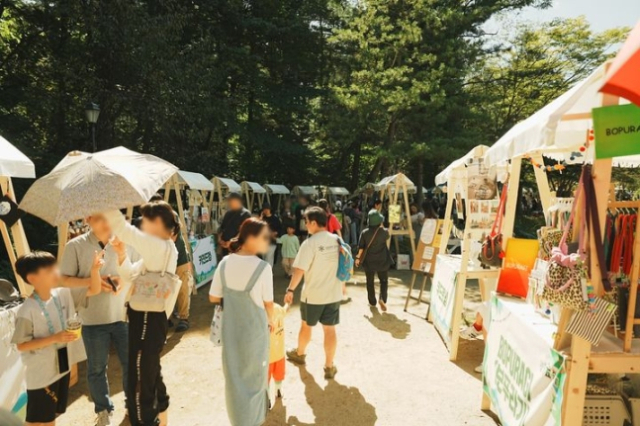 광릉숲 축제 플리마켓. 사진 제공=남양주시