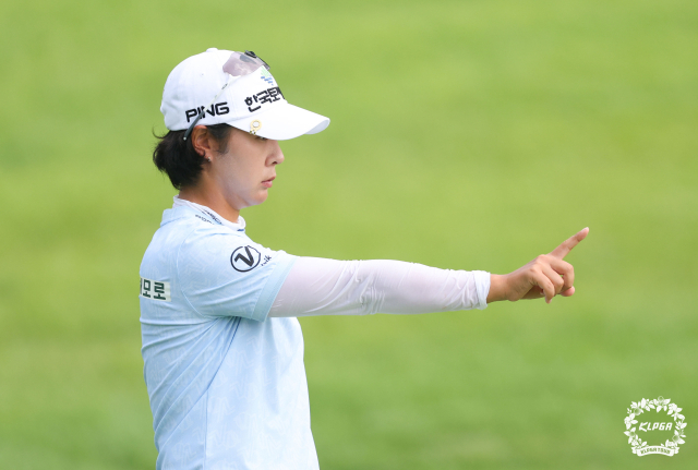 상금랭킹 1위 박지영. 사진 제공=KLPGA