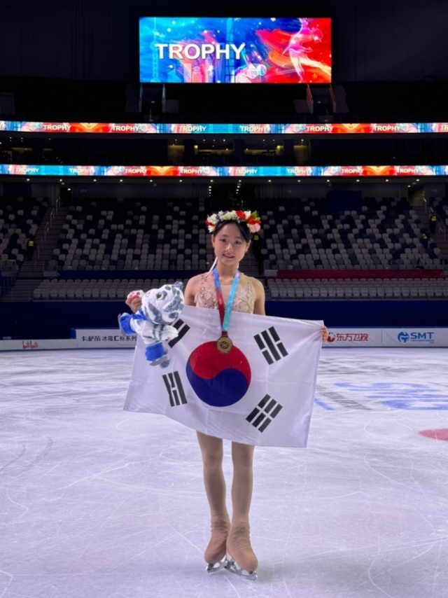 김채연, ISU 상하이 트로피 우승…프리·총점서 개인 최고점