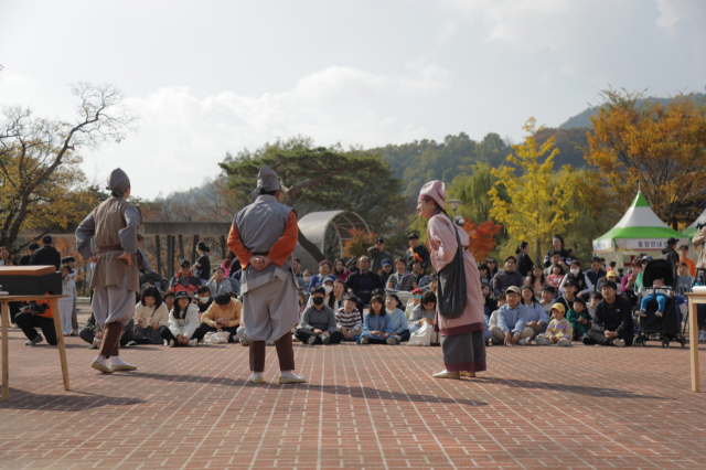 지난해 합천군 대장경테마파크에서 열린 대장경기록문화축제 모습. 사진 제공=합천군