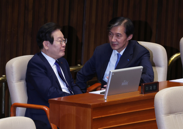 조국 “이재명 전화받아…14일 부산 금정 선거 지원”