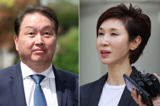 '최태원·노소영, 이혼 후 처음 만난다'…오늘 차녀 결혼식서 조우