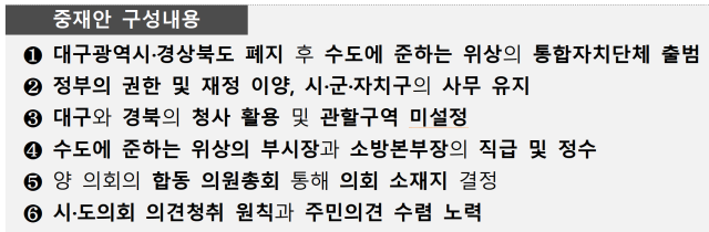 행안부 중재안에 경북도 “환영하며 적극 검토중”