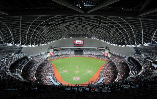 ‘2024 WBSC 프리미어12’가 열릴 예정인 대만 타이베이돔 경기장. 사진 제공=타이페이돔