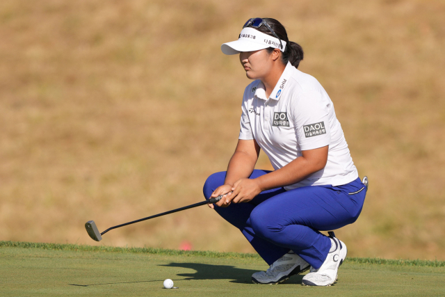 LPGA 그린적중률 2위 유해란. 사진 제공=AFP 연합뉴스