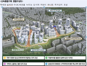 신림5구역 재개발 신속통합기획 확정…3900가구로 탈바꿈